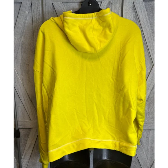 Women's Yitty Yellow & White Major Label EP Hoodie Plus Size 6X - Picture 5 of 6